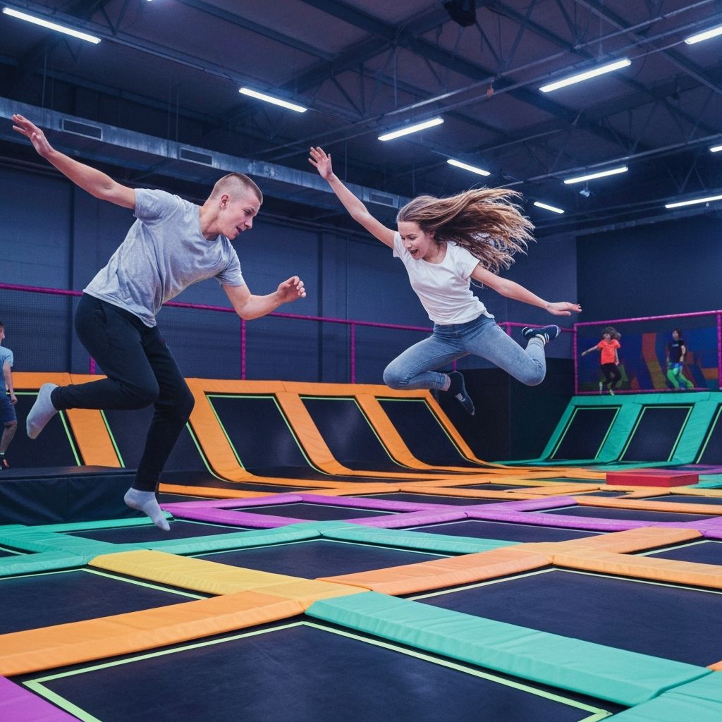 Springt auf ein neues Level